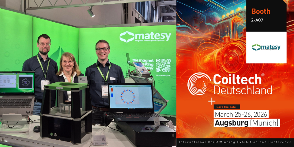 matesy GmbH at Coiltech Augstburg at booth 2-A7