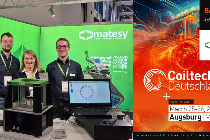 matesy GmbH at Coiltech Augstburg at booth 2-A7